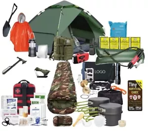 Emergency Survival Kit: sleep and shelter Tent, communications, sustenance! - Picture 1 of 11