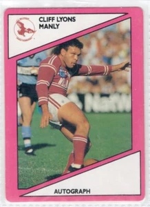 🔥 1988 Scanlens CLIFF LYONS ( MANLY WARRINGAH ) 7 of 144 🔥 - Picture 1 of 1