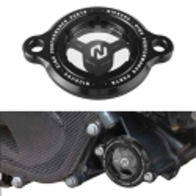 1x Cubierta de filtro de aceite anodizado transparente para KTM 125/200/250/39 Duke 2016-2023 Foto 1 de 4