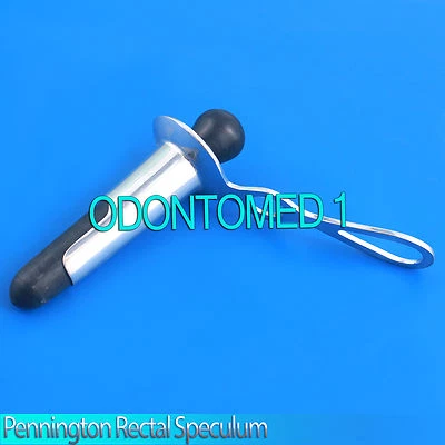 Instrumentos quirúrgicos Pennington espéculo rectal 3 3/8" ob/gineclogía Foto 1 de 3