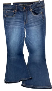 AMERICAN EAGLE OUTFITTER'S Damen Boyfriend Jeans - 12 Reg - Bild 1 von 8