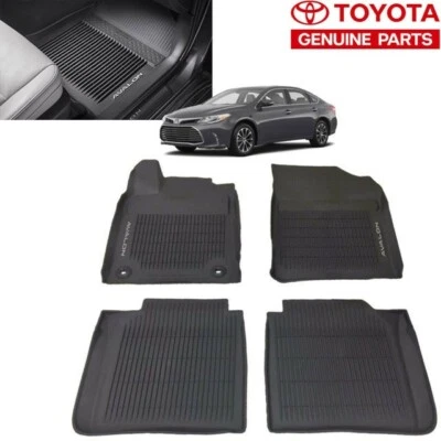 4 Set Genuine Toyota 2016-2018 Avalon OEM All Weather Floor Mats PT908-07165-02 - Image 1 of 2