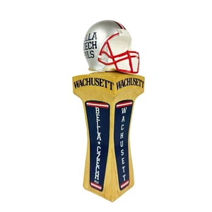 Wachusett Bella Czech Pils Short Mini Shotgun Beer Tap Handle Football Helmet - Picture 1 of 10