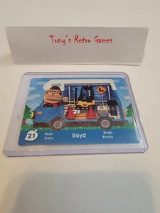!SUPER VENTA! *EUROPEA* 21 BOYD WELCOME HOME NINTENDO ANIMAL CROSSING RV ¡¡TARJETA!!! - Imagen 1 de 1