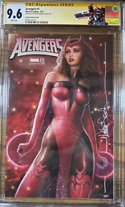 Avengers #1 VARIANT CGC 9.6 signed Nathan Szerdy - Picture 1 of 8