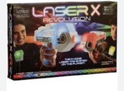 Laser X Revolution Two Player Long Range Laser Tag Gaming Blaster Set-open box - Image 1 of 4