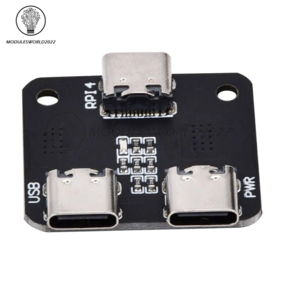 Type-C USB Power Splitter For Raspberry Pi 4 Development Board USB 1 to 2 Module - Image 1 of 4