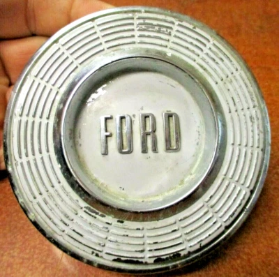 1957 1958 Ford Custom 500 Ranchero Horn Button # FEG-3625-AW Hot Rat Rod 57 58 - Image 1 of 4
