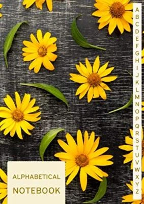 Alphabetical Notebook: A4 Large, A to Z Notebook with Alphabet Index Tabs, Gift