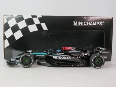 Minichamps Mercedes AMG W15 #63 George Russell 2024 1/18 110240163 - Immagine 1 di 4