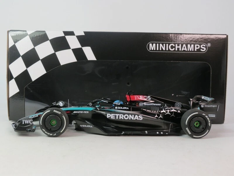 Minichamps 1 18 MERCEDES AMG W15 GEORGE RUSSELL 2024 - 110240163