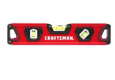 Craftsman Aluminum Magnetic 9 Inch Torpedo Level CMHT82390 - Image 1 of 4