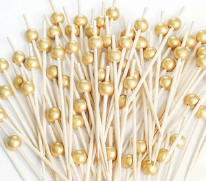 200PCS Cocktail Picks, Fancy Toothpicks for Appetizers, Decorative Skewers for A - Picture 1 of 9