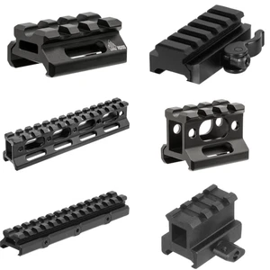 UTG Leapers Super Slim PICATINNY RISER Mounts -Pick Size and Length- Brand New