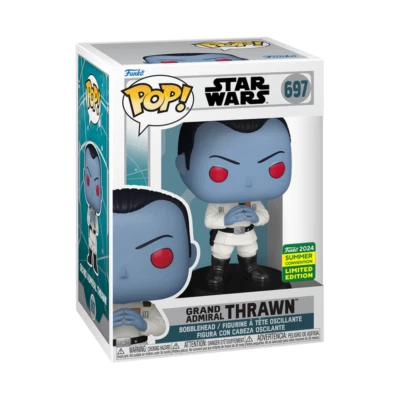 Funko pop ! Grand Admiral Thrawn - 星球大战 697 (SDCC 2024 限定) — 第 1/4 张图片
