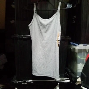 NWT NO BOUNDARIES Grey Tank Top SUPPER SOFT 4 WOMEN SLEEVELESS Medium - Picture 1 of 3