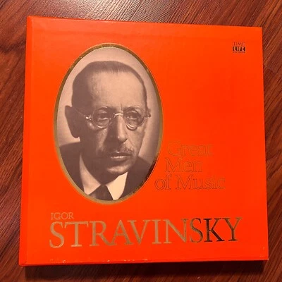 STRAVINSKY and HIS MUSIC-GREAT MEN of MUSIC-TIME LIFE RECORDS-4 VINYL BOX SET Foto 1 de 2