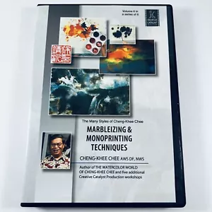 Many Styles Cheng-Khee Chee Marbleizing & Monoprinting Techniques Vol 6 DVD 2005 - Picture 1 of 6