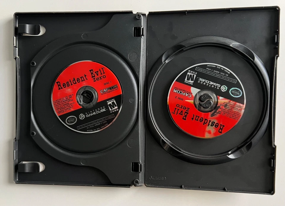 Resident Evil Zero 0 - Nintendo Gamecube - Discs Only - tested / working - Image 1 of 1