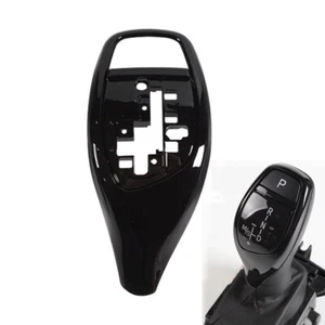 Auto Schaltknauf Blende Abdeckung Glänzend Schwarz Für BMW X5 F15 2014–2018 - Bild 1 von 10