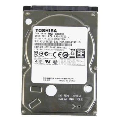 For Toshiba MQ01ABD100 1TB SATA III 5400 RPM 2.5" Internal Laptop Hard Drive - Image 1 of 2