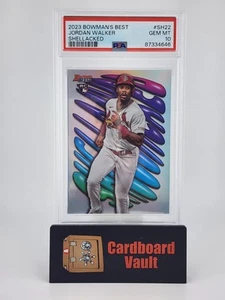 2023 Bowman's Best Jordan Walker #SH-22 Shellacked PSA 10 87334646 - Picture 1 of 2