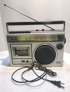 Rara cassetta radio stereo Panasonic National RX-1650 Boombox funzionante - Foto 1 di 19