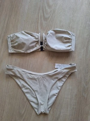 MASSIMO Dutti, BIKINI, M,  36,38 , 2 teilig, Beige, Neu, Bademode, bustier - Bild 1 von 4