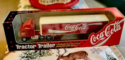 Ertl Coca-Cola COE Tractor Trailer 1994 NIB Diecast Metal 1:64  New in box! - Image 1 of 4