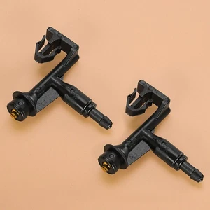 2x Front Windshield Wiper Washer Jet Nozzle Fit For Honda Fit Jazz 2015-2019 - Picture 1 of 6