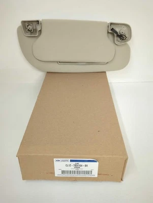 New OEM Genuine Ford Sun Visor 2006-2014 Expedition Navigator RH Tan Cloth - Image 1 of 4