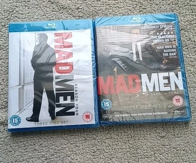 Mad Men series 3 and 4 Blu-ray new - Image 1 of 4