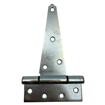 Everbilt 6 In Standard Galvanized Steel Heavy Duty Tee Hinge Gate Shed Hardware - Image 1 of 4