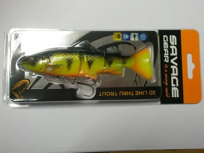 Savage Gear 3D Line Thru Trout Soft Lure ALL VARIETIES Fishing tackle - Image 1 of 4