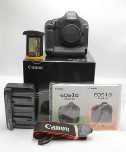 Canon EOS 1D Mark III 10,1 MP DSLR - USADA - CAJA INCLUIDA - ¡SOLO 9805 TOMAS TOMADAS! - Imagen 1 de 16