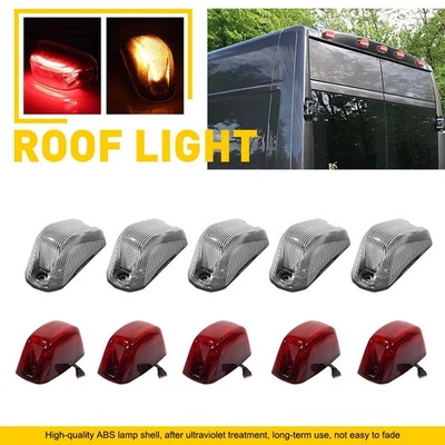 Luces LED rojas ámbar techo cabina para Dodge RAM Promaster 1500 2500 2014-2023 EE. UU. Foto 1 de 4