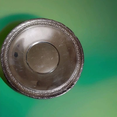 Antique Wallace Platter Silverplate #6543 10.5” Diameter - Image 1 of 4