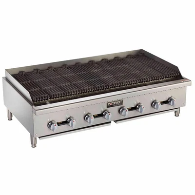 Parrilla de asador radiante de gas comercial Patriot Platinum PT-CB48-T de 160.000 BTU Foto 1 de 3