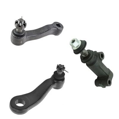 Front Pitman Idler Arm Bracket Steering Kit Set 3pc for Silverado Sierra Truck - Image 1 of 4