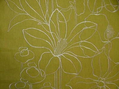 11.4 Metres Romo Theia Cactus Embroidered Fabric Curtain Upholstery Cushion - image 1 of 4