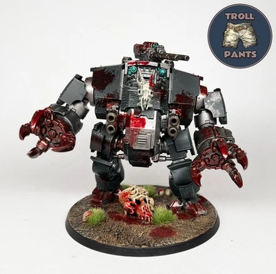 Warhammer 40k - Chaos Space Marines - Iron Hands - Brutalis Dreadnought Foto 1 de 4