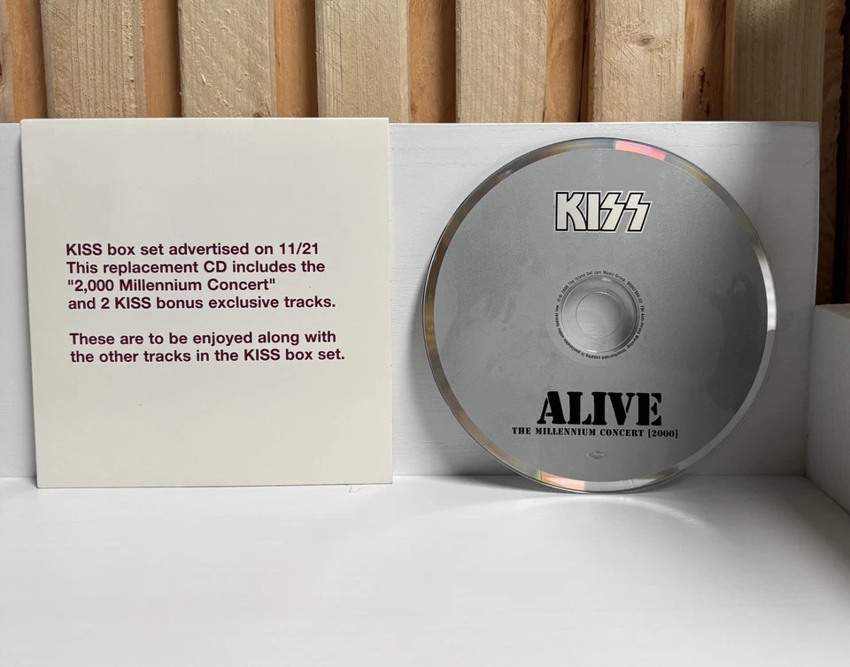 Kiss “2000 Millennium Concert” Replacement CD Best Buy Promotion 17 Track RARE - Image 1 of 1