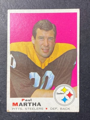 1969 Topps - Paul Martha #224  *Crease* - Image 1 of 2