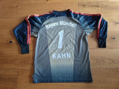 FC Bayern München Oliver Kahn 2003 2004 Home GK Trikot, S, Authentic, Original - Bild 1 von 4