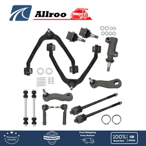 13pc Front Upper Control Arm&Ball Joints Tie Rods Fit For Chevy Tahoe GMC Yukon - Picture 1 of 12