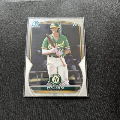 Zack Gelof 2023 Bowman Chrome 1st Prospects #BCP-1  RC - Image 1 of 2
