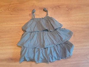 Old Navy Dark Green Sundress Girls Size 5T - Picture 1 of 2