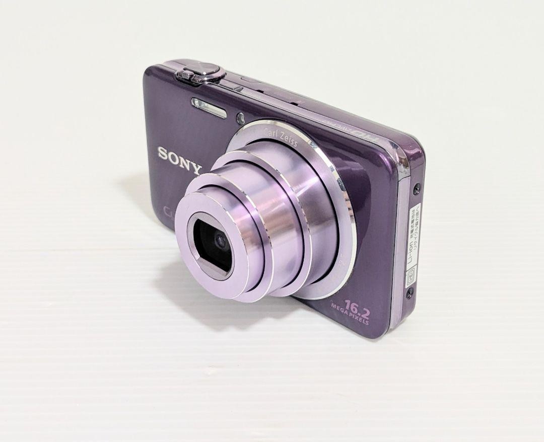 SONY Cyber-shot DSC-WX30　パープル　デジカメ Near Mint] SONY Cyber shot DSC-WX30 Purple 5.0x zoom Digital