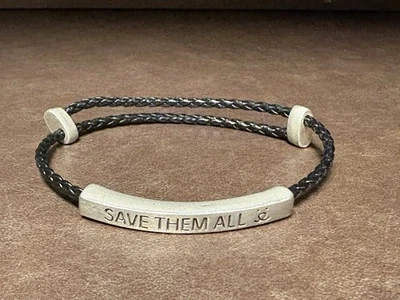 Pulseira Slide Best Friends Animal Society~”Save Them All” - Imagem 1 de 4