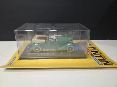 Tintin Car #12 L'Auto-Mitrailleuse 1/24 Hachette w/Booklet NEW IN BOX - Image 1 of 4